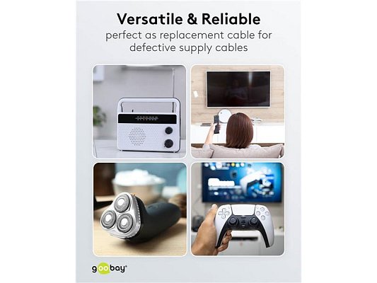 Kabel napájecí GOOBAY 97345 0,75m