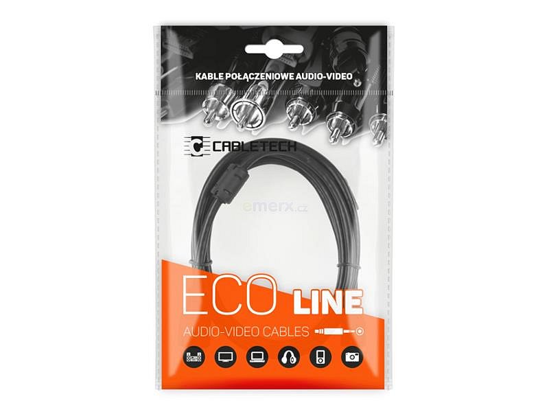 Kabel CABLETECH Eco-Line 1x USB konektor - 1x USB zdířka 3m