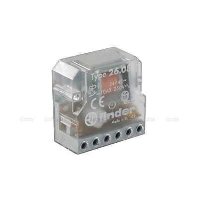 Bistabilní elektromagnetické relé 24VAC/10A