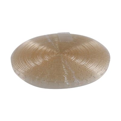Stahovací pásek na knoflíky šíře 12mm, PVC, čirý, 10m