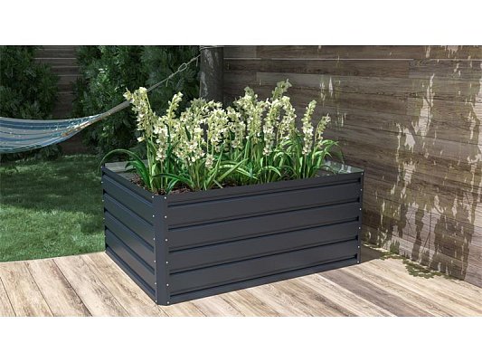 Vyvýšený záhon G21 Daisy 120x90x52cm Anthracite