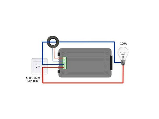 Multitester - wattmetr V-A-P-F-COSfí metr PZEM022
