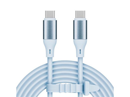 Kabel KRUGER & MATZ KM1269-1BL USB-C/USB-C 1m Blue