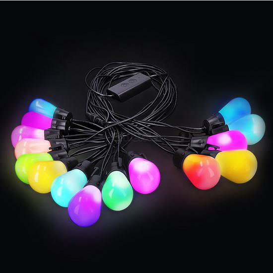 Smart venkovní řetěz SOLIGHT WO795 RGB 10W