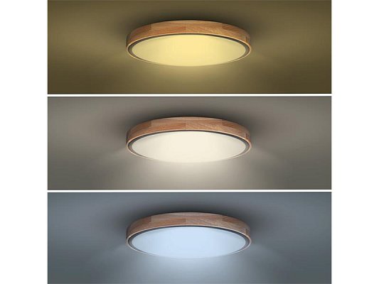 Svítidlo stropní SOLIGHT WO8006 Iron Oak 60W