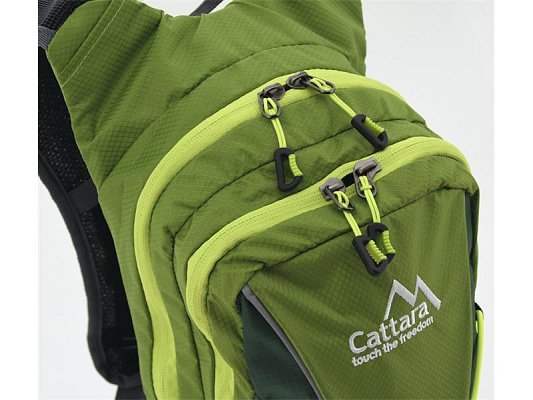 Batoh CATTARA 13857 GreenW 10l + 2l pitný vak