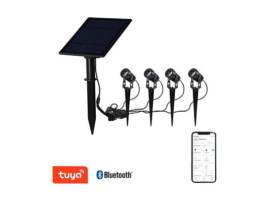 Smart svítidlo solární IMMAX NEO 07903L Reflectores WiFi Tuya