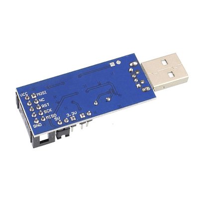Programátor skrze ISP rozhraní. Vhodné např pro Arduino.