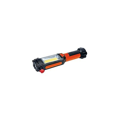 Multifunkční COB LED svítilna 3W+1W, 180/70lm, 3xAAA (WL112)