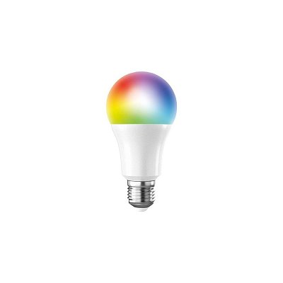 LED SMART WIFI žárovka, klasický tvar, 10W, E27, RGB, 270°, 900lm