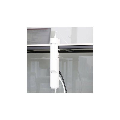 Prodlužovací přívod, 3z + USB A+C přenosné stolní zásuvky, 2m, bílá, USB rychlonabíječka 20W PD