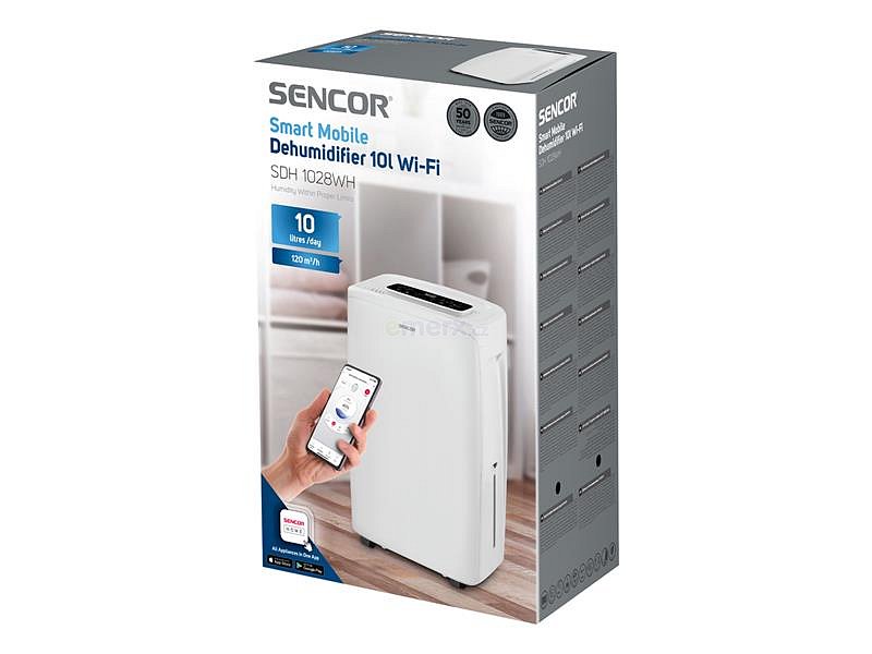 Smart odvlhčovač vzduchu SENCOR SDH 1028WH 10l WiFi