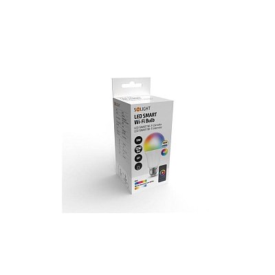 LED SMART WIFI žárovka, klasický tvar, 15W, E27, RGB, 1350lm