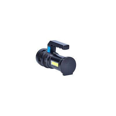 Nabíjecí LED svítilna s předním a bočním zdrojem světla, 150lm + 100lm (hlavní + boční LED), 800mAh Li-ion, USB