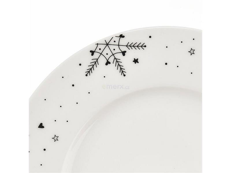 Talíř dezertní ORION Vločka 20cm
