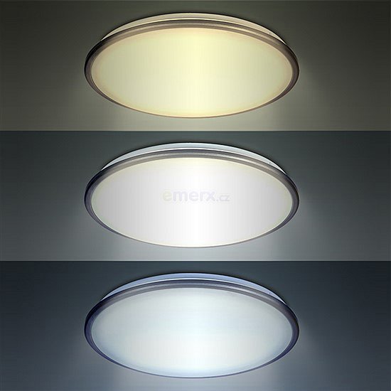 Svítidlo stropní SOLIGHT WO761 Silver 24W