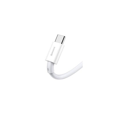 Kabel USB na USB-C řady Superior, 66W, 2m (bílý)