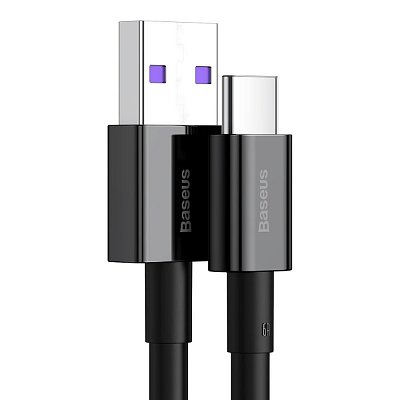 USB A  (M) - USB C  (M), Fast Charging, 1m