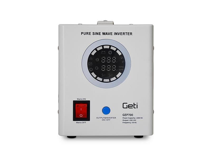 Zdroj záložní GETI GEP700 sinus 700W