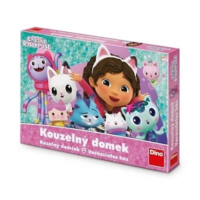 Hra stolní DINO Gábin kouzelný domek