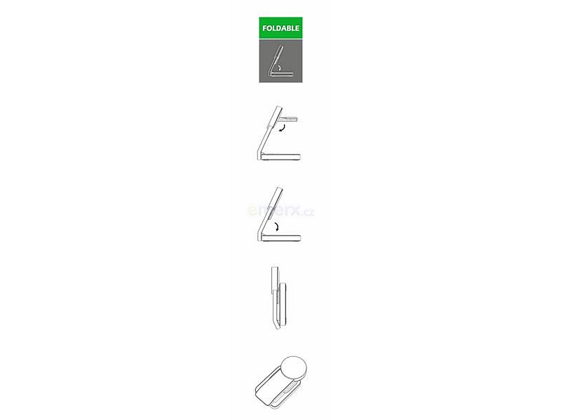 Nabíjecí stanice 3v1 MagSafe SWISSTEN Magfold Grey