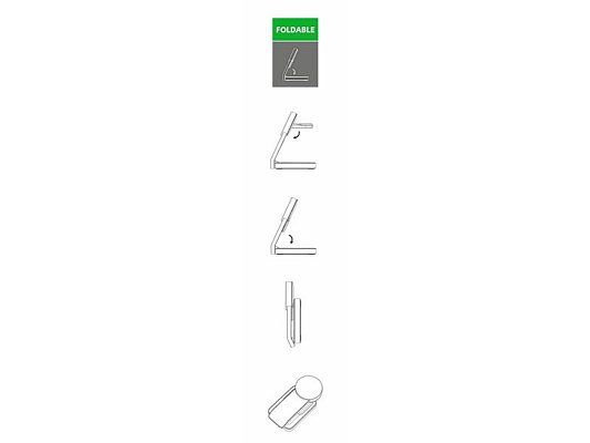 Nabíjecí stanice 3v1 MagSafe SWISSTEN Magfold Grey