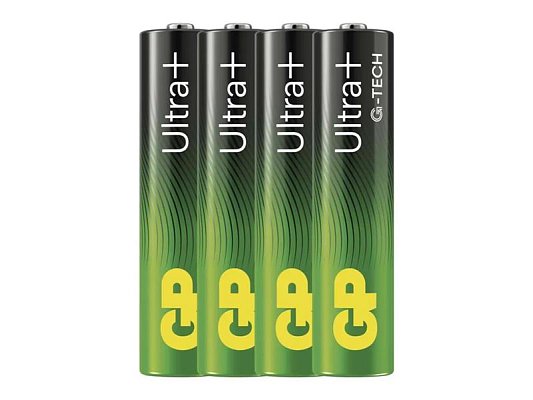 Baterie AAA (R03) alkalická GP Ultra Plus 4ks