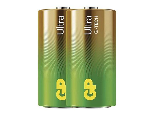Baterie C (R14) alkalická GP Ultra 2ks