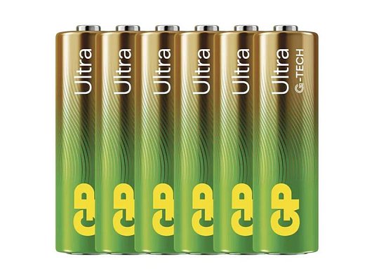 Baterie AA (R6) alkalická GP Ultra 6ks