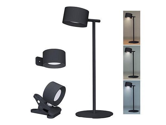 Lampa stolní SOLIGHT WO68-B 3v1