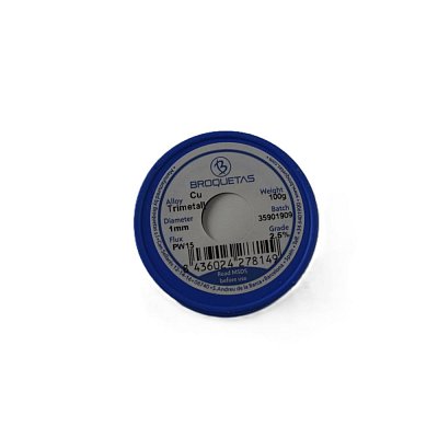 CÍN 1mm 100g Sn60Pb38,5Cu1,5 FLUX PW-15