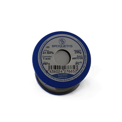BROFIL 60 1mm 250g Sn60Pb40 PW15