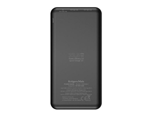 PowerBank KRUGER & MATZ KM0906.1 20000mAh