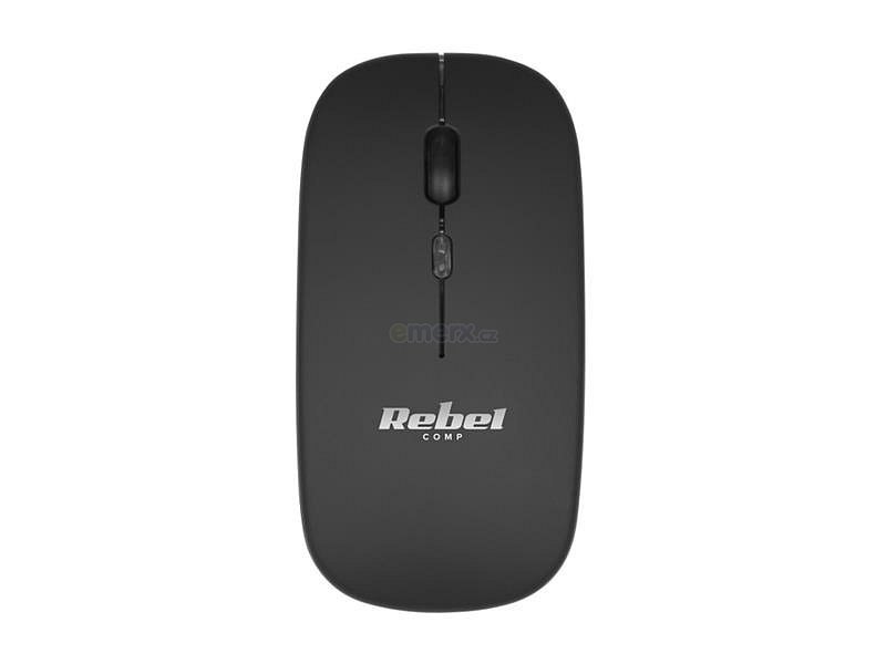Myš bezdrátová REBEL WM210 Black