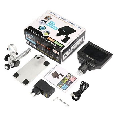 Mikroskop s monitorem G600, zvětšení 0-600x