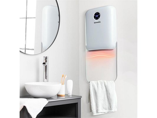 Topidlo elektrické BEWELLO BW2104 s držákem na ručník