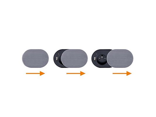 Zásuvkový blok SOLIGHT PP124C-PD20
