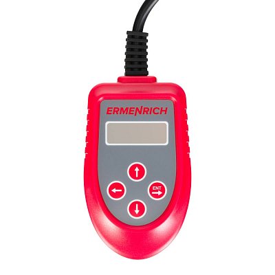 Tester autobaterií, přenosný diagnostický přístroj.