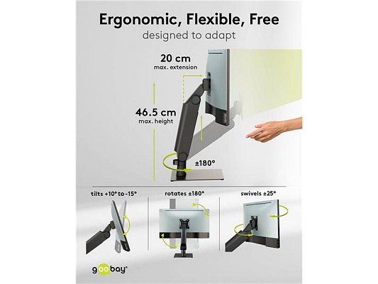 Držák monitoru GOOBAY 70821