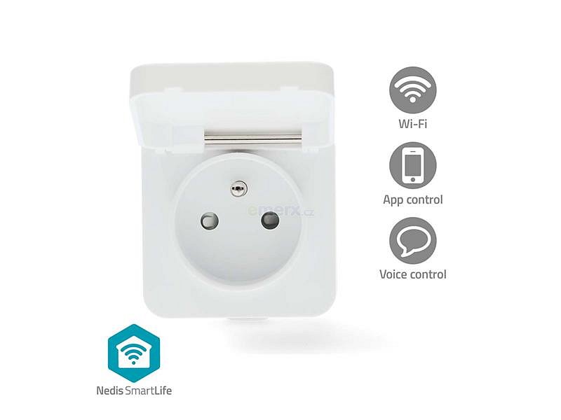 Smart zásuvka NEDIS WIFIPO130EWT WiFi Tuya
