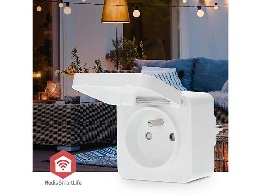 Smart zásuvka NEDIS ZBPO130EWT ZigBee Tuya