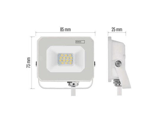 LED reflektor EMOS ZS2213W Simpo 10W