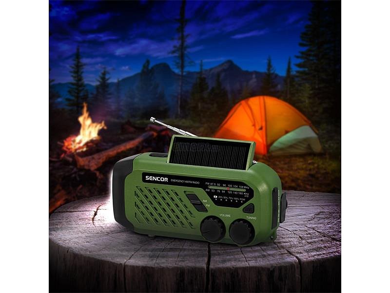 Rádio SENCOR SRD 1000SCL Green