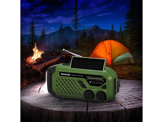 Rádio SENCOR SRD 1000SCL Green