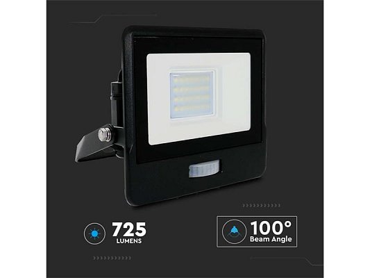 Smart LED reflektor V-TAC VT-5191S 10W PIR WiFi