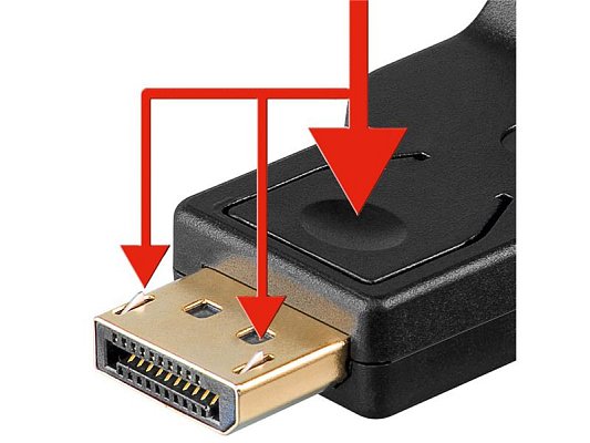 Adaptér GOOBAY 63489 DisplayPort/VGA