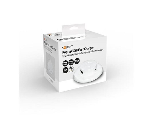Nabíječka SOLIGHT DC63-PD24 vestavná