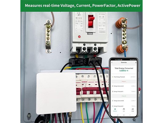 Smart meřič spotřeby IMMAX NEO 07581L WiFi Tuya