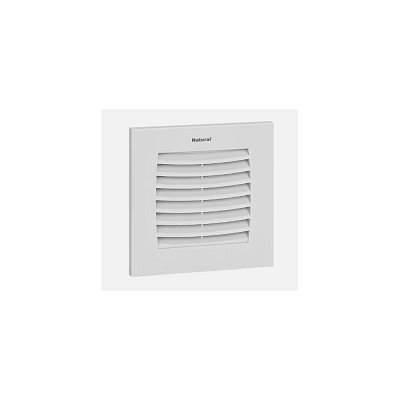 Plastová mřížka s filtrem a předním krytem pro ventilátory 120x120mm
