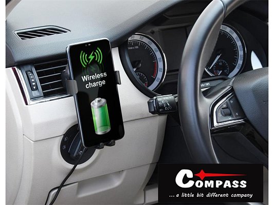 Držák do auta LUKE-V COMPASS 06295 do větrací mřížky